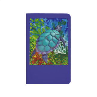 Havssköldpaddajournal/Sketchbook Anteckningsbok