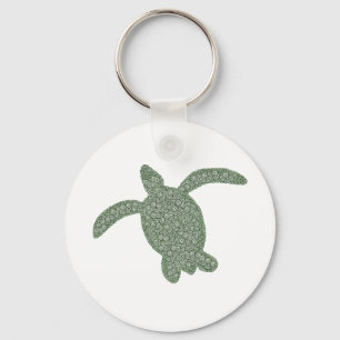 havssköldpaddakeychain nyckelring