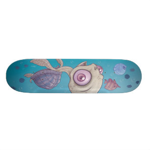 HavssköldpaddaSkateboard Skateboard Bräda 19,5 Cm