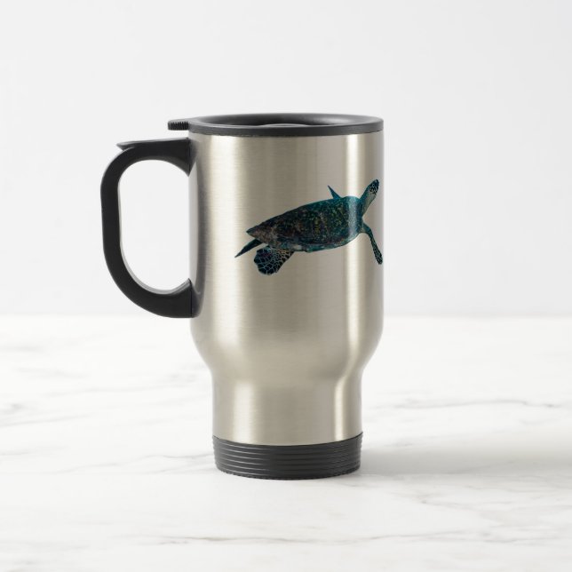 Havssköldpaddatravel mug resemugg (Vänster)