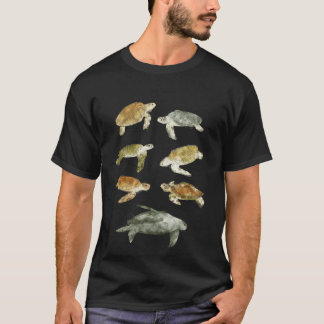 Havssköldpaddor flicka t shirt