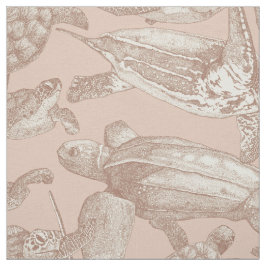 Havssköldpaddor mocha mousse grädda tyg