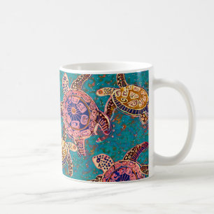 Havssköldpaddor mugg