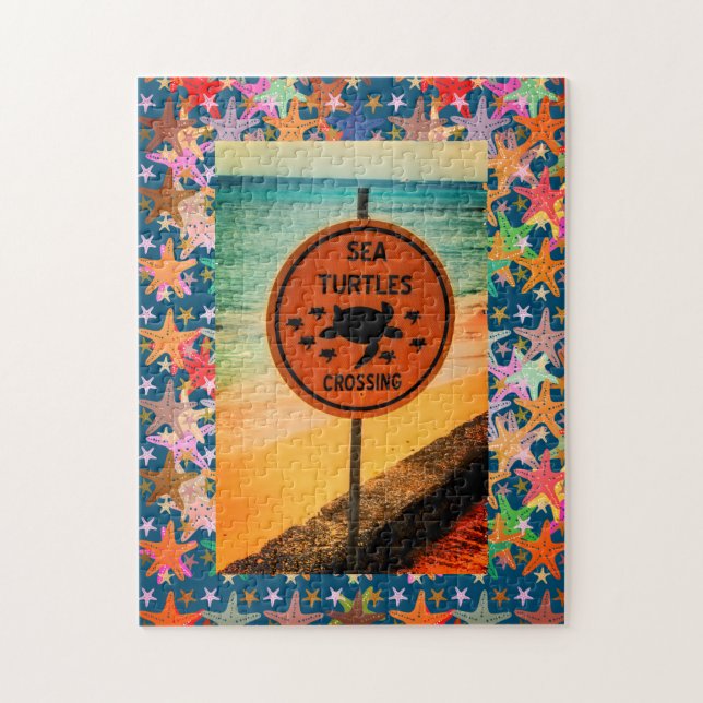 Havssköldpaddor Pussel (Vertikal)