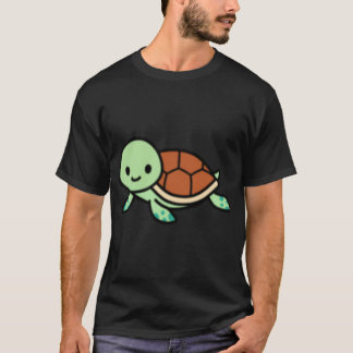 Havssköldpadds vänner retro flicka t shirt