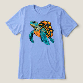 Havssköldpaddsbackpacker T Shirt