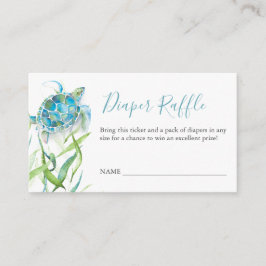 Havssköldpaddsblöja Lotteri Inbjudan Inklusive