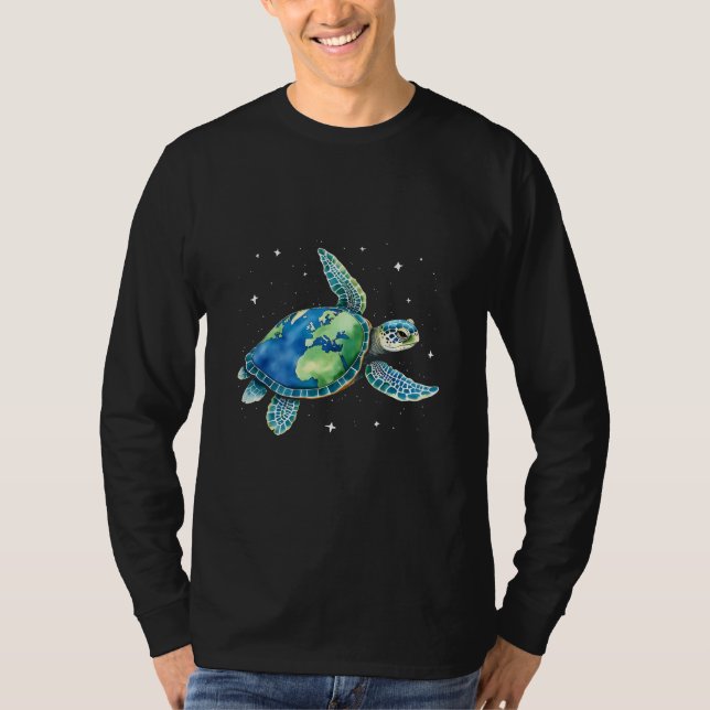Havssköldpaddsdagen 2025 Havsdjur T Shirt (Framsida)