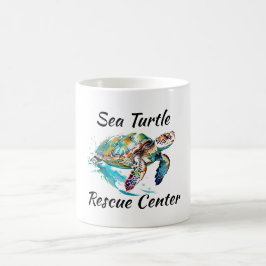 Havssköldpaddsdesign Kaffemugg
