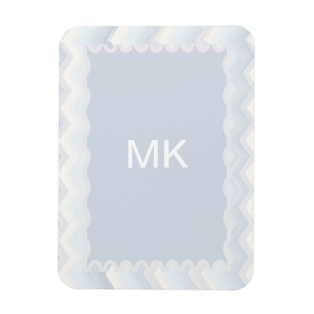 Havsskuggor, vattenfärgsskorv magnet (Vertikal)