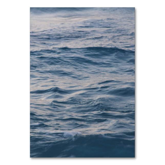 Havsstängsel vatten bordsnummer (Framsidan)