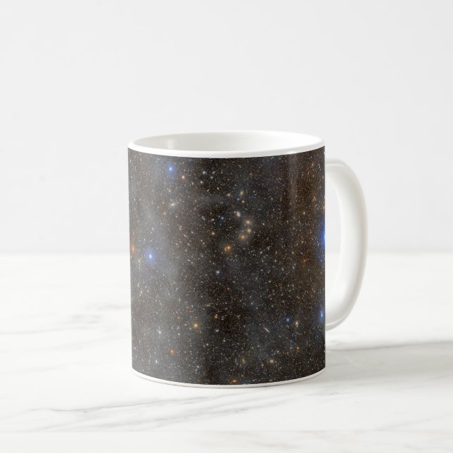 Havsstjärnor i stjärnbilden Lupus Kaffemugg (Framsida höger)