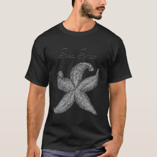 Havsstjärnornas definition med bild av stjärtfenan t shirt