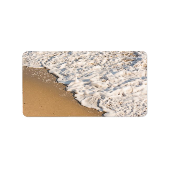 Havsstrand Adressetikett (Framsidan)