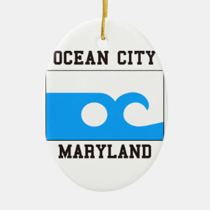 Havstad Maryland Julgransprydnad Keramik
