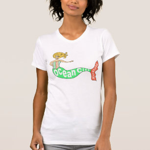 Havstad, Maryland sjöjungfru T-shirt