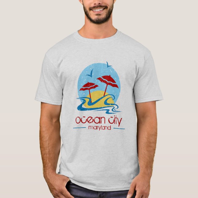 Havstad, MD-T-tröja Tee Shirt (Framsida)