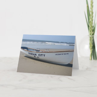 Havstad, NJ * sommarroligt * kustfartyg Kort