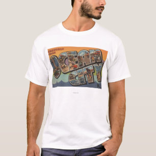 Havstad, nya - jerseyen - stora brevplatser t-shirt
