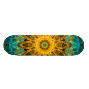 HavstjärnaMandala Old School Skateboard Bräda 21,6 Cm