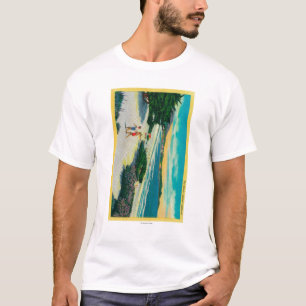 Havstrand på Carmel, CACarmel, CA Tee Shirt