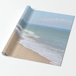 Havstranden och vinkar presentpapper