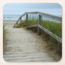 HavstrandWalkway Underlägg Papper Kvadrat