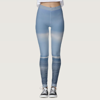Havsutsikt efter storm leggings