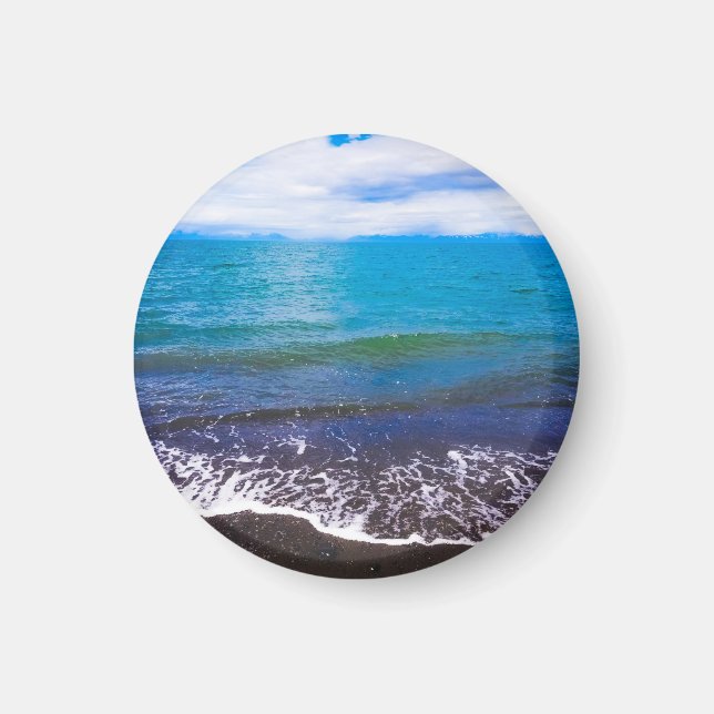 Havsutsikt Oceanlandskap Magnet (Framsidan)