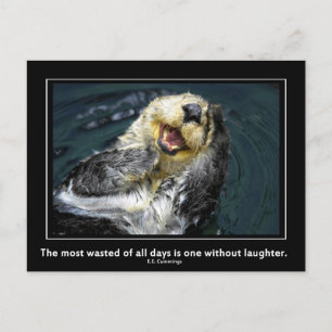 Havsutter motivation vykort