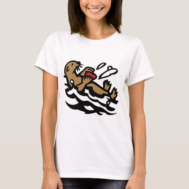 Havsutter T-shirt (Framsida)