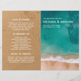 Havsvåg, Beach Wedding Program