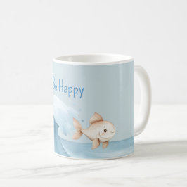 Havsvåg Glad Fisk Kaffemugg