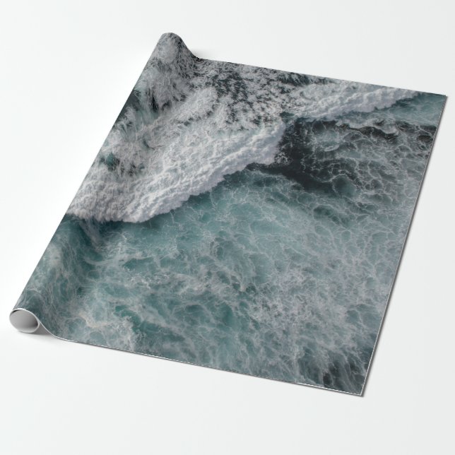 Havsvåg Presentpapper (Utrullad)