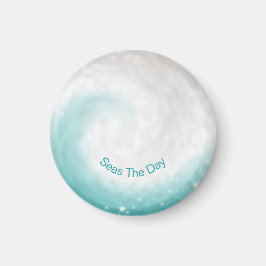 Havsvåg, sjödag magnet