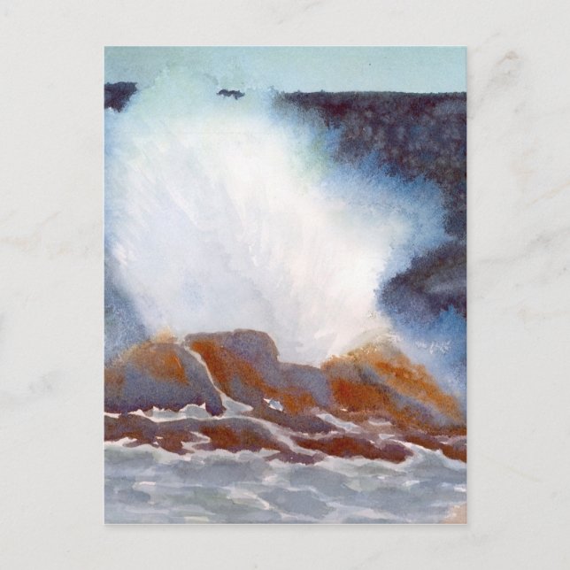 Havsvågkort Vykort (Framsida)