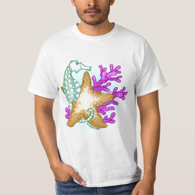 Havsvänner Sjöhäst t-shirt (Framsida)