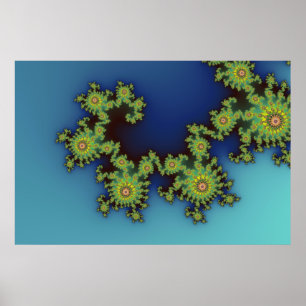 Havsvarelse - Fractalaffisch Poster