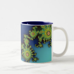 Havsvarelse - Fractalmugg Två-Tonad Mugg