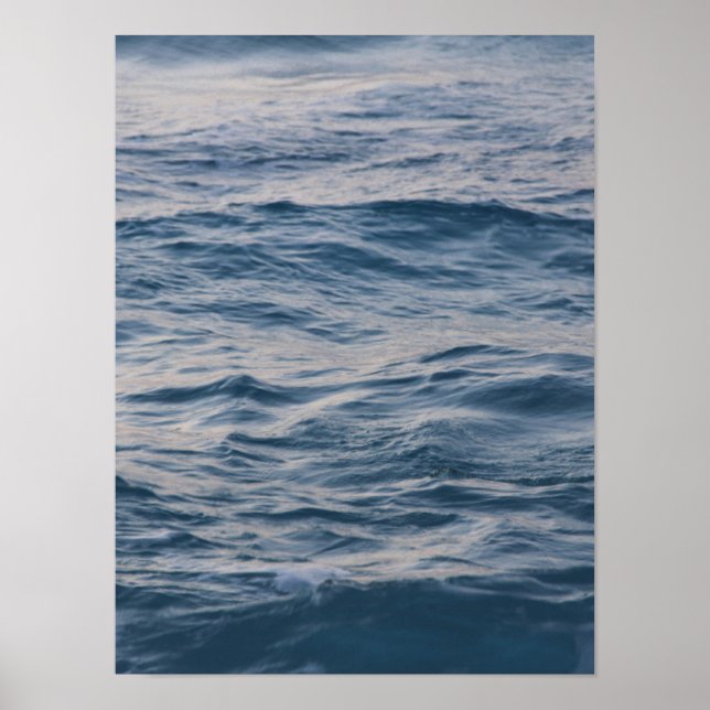 Havsvatten närbild   poster (Framsidan)