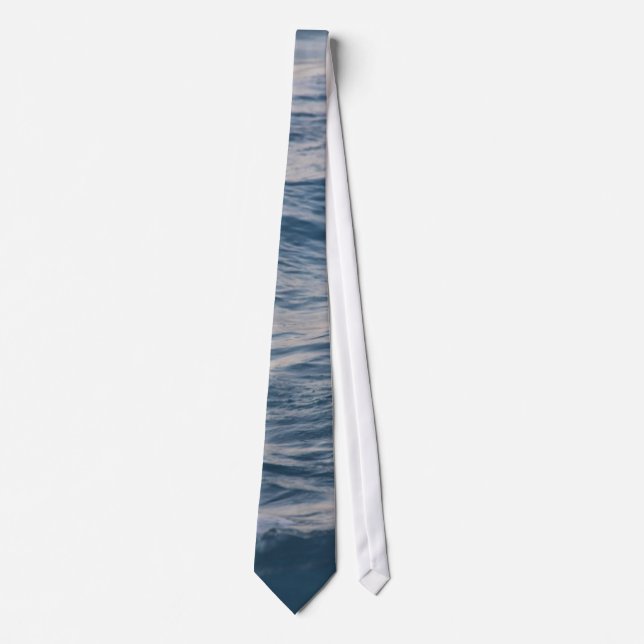 Havsvatten närbild slips (Framsida)