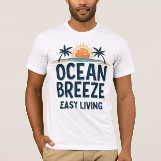 Havsvind Enkel Levnad T Shirt