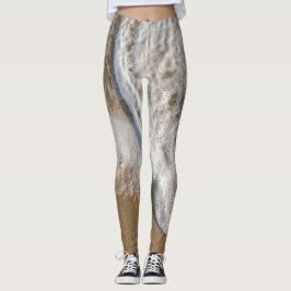 Havsvit tvätta leggings