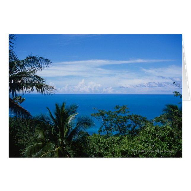 Havsvy Hälsningskort (Framsidan Horizontal)