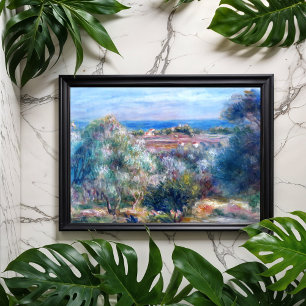 Havsvy i augusti Renoir Poster