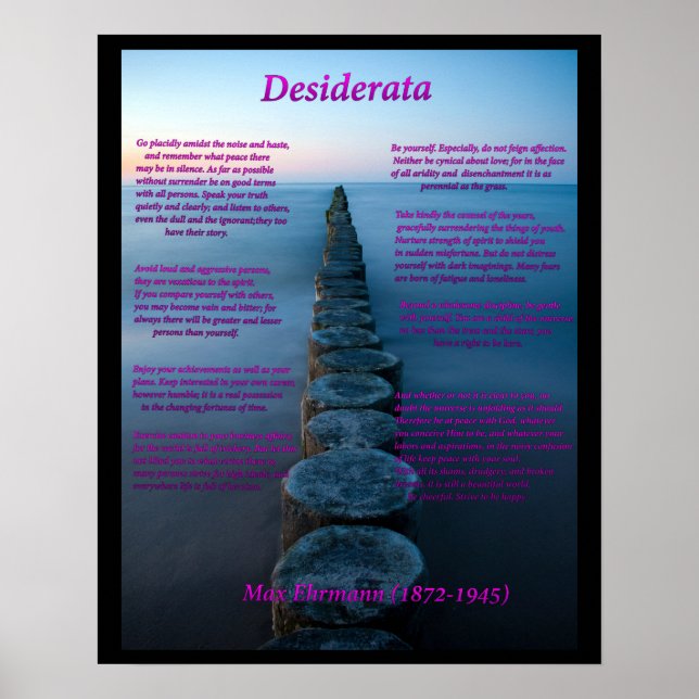 Havsvy Poster (Framsidan)