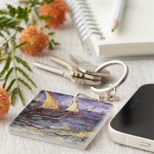 Havsvy vid Saintes Maries av Vincent van Gogh