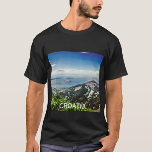 Havsyta från bergen i Kroatien T Shirt