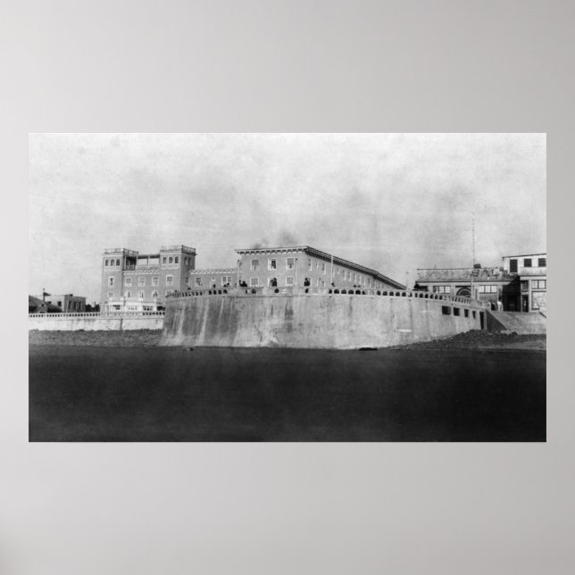 Havsyta, Oregon Hotel och Turnround Poster (Framsidan)