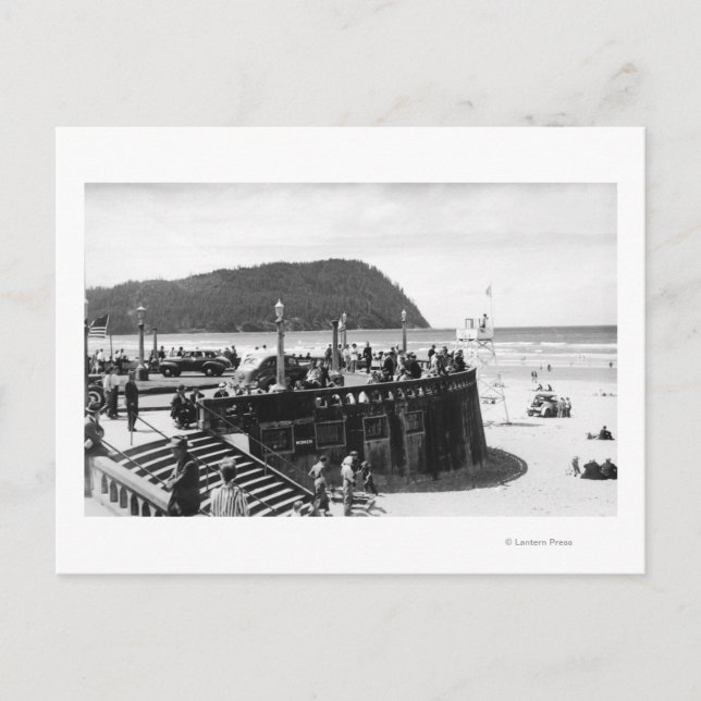 Havsyta, Oregon Turnround och Tillamook Head Vykort (Framsida)